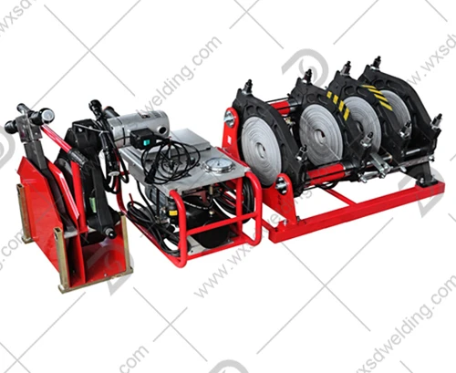 Машина для стикового зварювання пластикових труб SDD160 PE HDPE