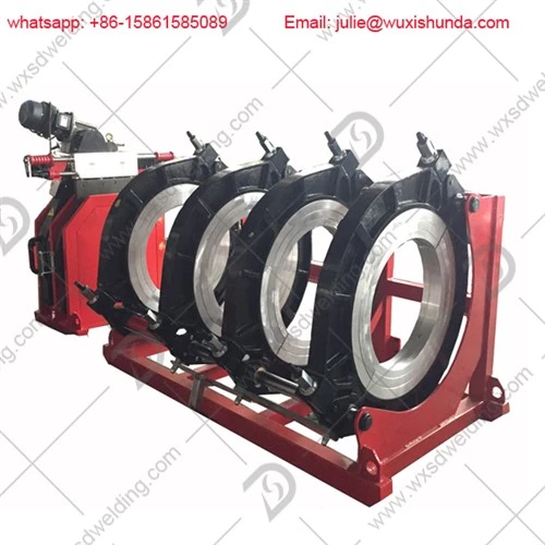 Машина для гідравлічного стикового зварювання труб HDPE SDD450